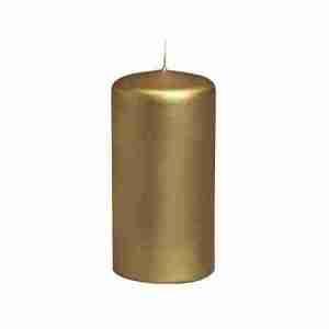 Gold Pillar Candle
