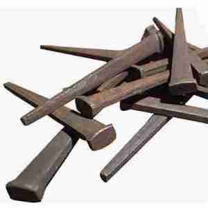 Antique Rusty Iron Coffin Nails