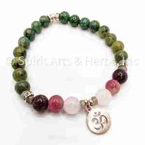 4th Heart Anahata Chakra Crystal Bracelet