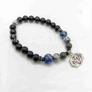 6th Third Eye Ajna Crystal Bracelet