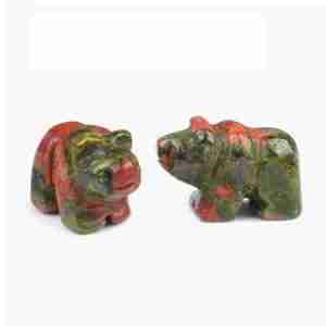 Unakite Bear