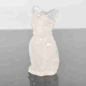 Clear Quartz Cat