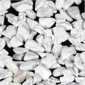 Howlite Crystals Small Polished Tumbled Stones