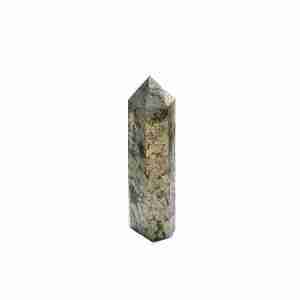 Pyrite, aka Fools Gold, Crystal Pillar Tower Obelisk Point Wand