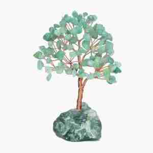 Aventurine Crystal Tree of Life Gemstone Decor