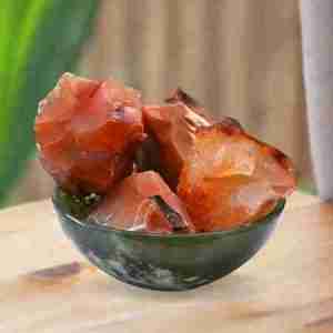 Carnelian Crystal Raw Rough Stone
