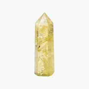 Citrine Crystal Pillar Tower Obelisk Point Wand