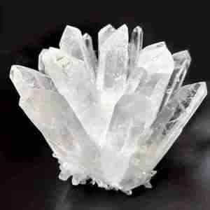 Clear Quartz Crystal Cluster