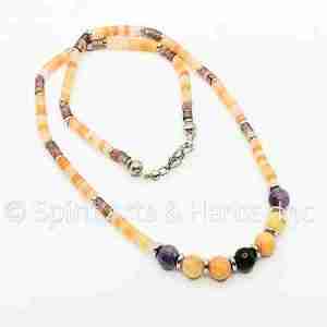 Air Element East Watchtower Crystal Gemstone Necklace
