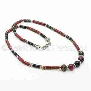 Fire Element Red South Watchtower Crystal Necklace