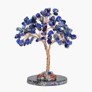 Lapis Lazuli Crystal Tree of Life Gemstone Decor Ornament