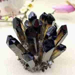 Smoky Quartz Crystal Cluster