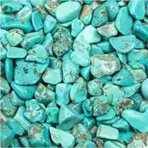Turquoise Crystals Small Tumbled Polished Stone Chips