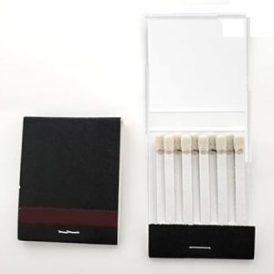 Plain Black Match Books