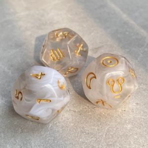 Astrology Divination Dice