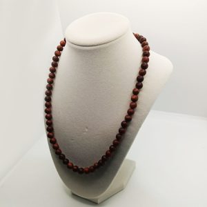 Rosewood Bead Necklace
